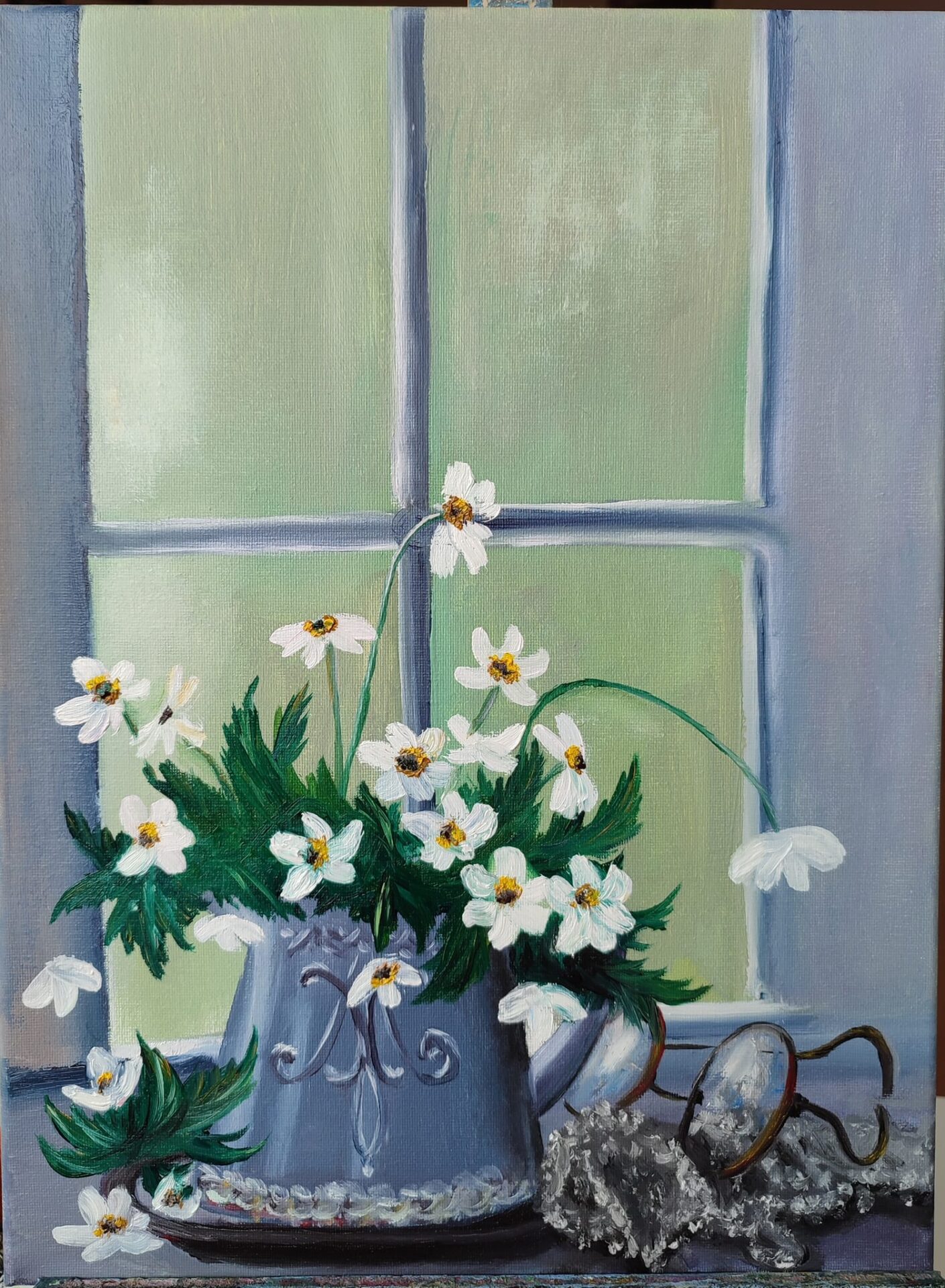 Flowers on the Windowsill